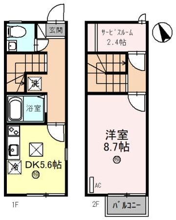 トリパーノ伊藤の物件間取画像